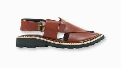 Maroonish Brown |  Peshawari Sandale
