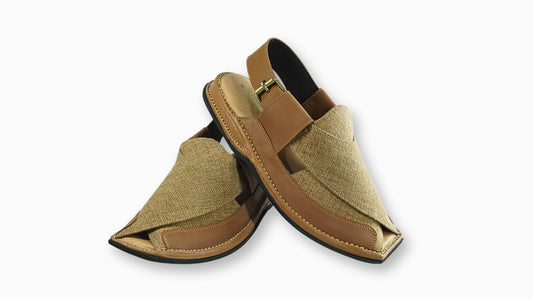 Rage Brown Peshawari Sandals