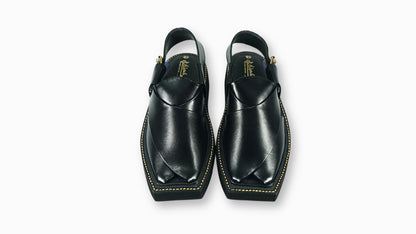 Black Captain | Peshawari Chappal